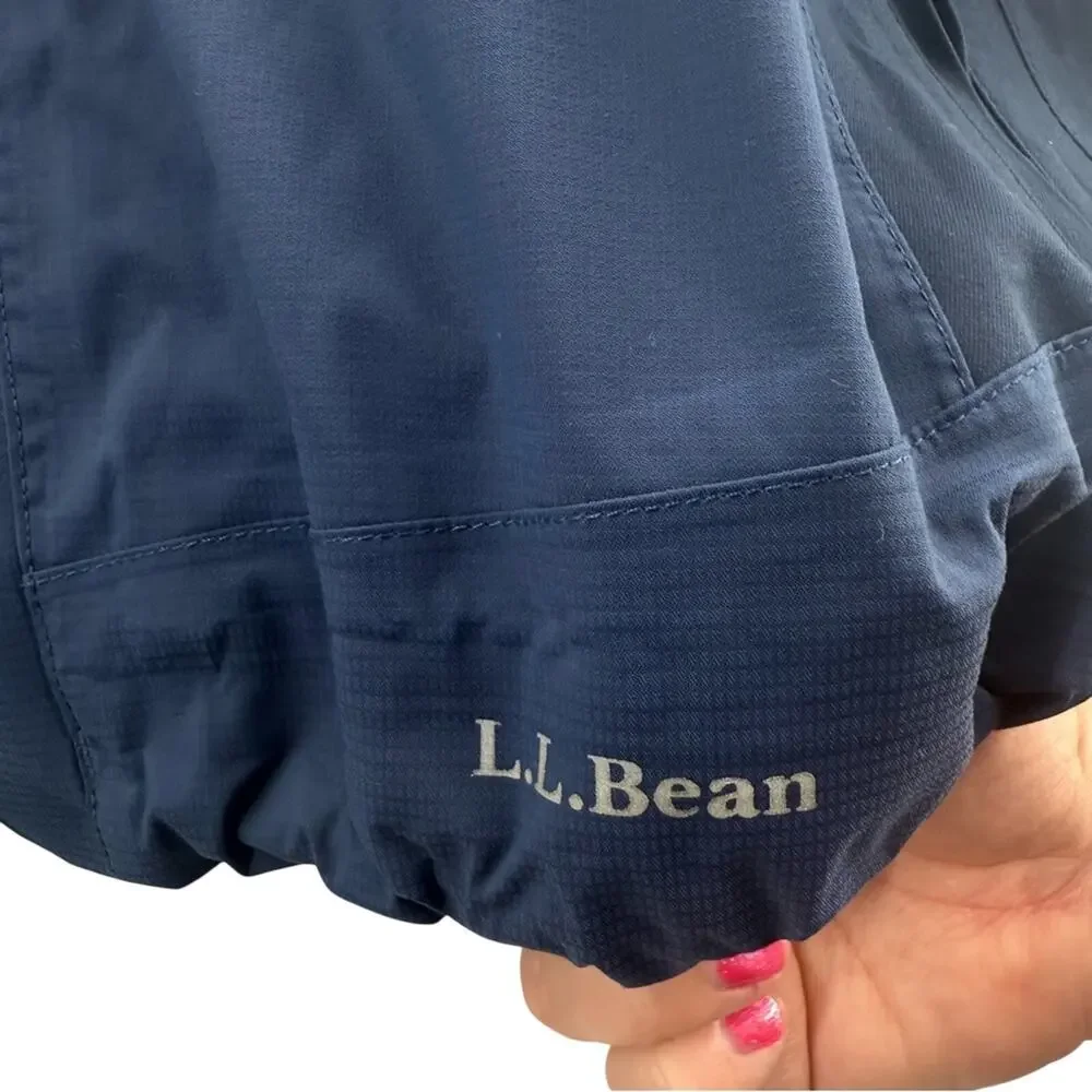 L. L. Bean Men’s 3-in-1 Windbloc Polartec Outdoor Hiking Jacket Blue Size Large